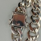 Julian Shop Silver 925 Kihira Chain Bracelet Men s Vintage 22cm 44g