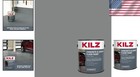 1-part Slate Gray Epoxy Concrete   Garage Floor Paint - 1 Gallon  Durable Finish