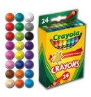 Crayola Crayons 24 Count Back To School Supplies Assorted Classic Colors