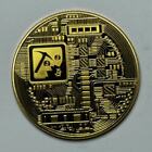 Virtual Digital Coin - Bitcoin Crypto Coin Entity Commemorative Coins  gold-2 