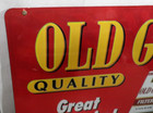 Vintage 1996 Old Gold Double Sided Cigarettes Sign