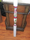 4 Balusters 3  Handpainted Whimsical Sealed Carved Wood Stair Spindles Rails New