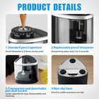 Automatic Electric Pencil Sharpener Battery Operated For Kids Safe School Office