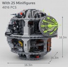 New 4016pcs Death Star Creative Model Building Blocks Set With All Figs