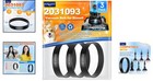 3-pack Replacement Rubber Vacuum Belts For Bissell Powerforce Models 2031093