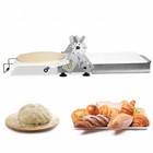Folding Manual Dough Sheeter Machine With 1 Rolling Boards Stainless Steel