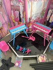 Vintage 1985 Barbie And The Rockers Hot Rockin  Stage Playset Mattel 