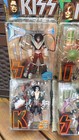 Vintage 1997 Mcfarlane Toys Kiss Ultra Action Figure Lot Of 4