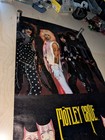 Original Vintage 1985 Motley Crue Theatre Of Pain Group Shot Poster Rock N  Roll