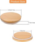 Oui Yogurt Jar Lids  8pcs Oui Lids  Reusable Lids For Oui Yogurt Jars With Airti