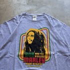 Delta Pro Weight Bob Marley   The Wailers Gray Graphic Tee Crew Neck Xl
