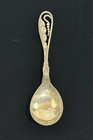 Georg Jensen Denmark No  42 Peapod 6  Condiment Spoon 925 Sterling Silver