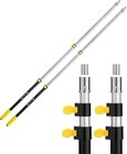 Bates- Extension Pole  2 4 To 6 Ft  2 Pack  Yellow  Telescopic Pole For Paint   
