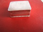 Vintage Volupte Sterling Silver Miniature Box Compact
