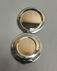 Vintage 950 Silver Compact Powder Puff Trinket Box Monogram Engraved 107grams