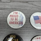 Vintage 1960s Pin Clasp Back Pins Lot Of 11 America Humor Variety