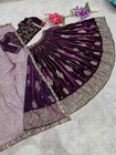 Presenting Stunning Viscose Velvet Lehenga Choli With Dupatta For Wedding