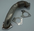 6 6l Duramax Heavy Duty Upgraded 304ss Up Pipes W  Gaskets For 01-16 Gmc Chevy