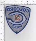 Colcord    Oklahoma --- Collectible Police Embroidered Patch