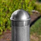 1-5 8 In  Galvanized Aluminum Chain Link Fence Post Cap  Easy To Install - New