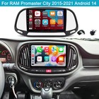 9  Car Stereo Radio For Ram Promaster City 2015-2021 Android 14 Ahd Camera   Mic