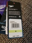 Speedo Endurance  Men   s Swim Brief Size 30 Purple Black Nwt