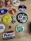 Large Lot Of  79 Vtg Political And Other Button Pins Movie Wisconsin Minnisota