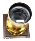 Wollensak Vitax Portrait No 3 Brass Lens 16  F3 8 Soft Focus 8x10 Mint Glass 