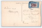C1940 s View Of Rue Du Port Djibouti Africa Antique Posted Postcard