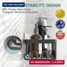 Shower Caddy 6-pack  Advanced Rustproof Design  No Drilling Adhesive Shelves  Ra