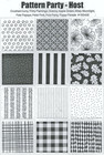 Retired Stampin  Up  Pattern Party - 48 Piece Pack Of 12  X 12  Double-sided Dsp