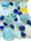 Rare Color  Sea Glass  From Japan A Lovely Piece Of The Sea