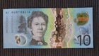 Australia  10 Dollars 2017 X 2 Consecutive Unc Polymer Banknotes