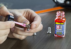 Vibra-tite Vc-3 Threadmate  30 Ml Bottle With Brush Cap Applicator red 213