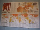 The Middle East Map   Two Centuries Of Conflict  National Geographic Sept  1980