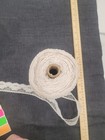 Vintage White Floral Scalloped Lace Trim 1 3 8  Wide Full Spool Bolt Lot A1
