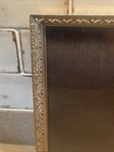 Vintage Photo Frame Ornate Filigree Metal Gold 8x10 Mcm Hollywood Regency