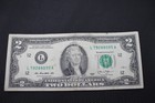 2003  2 Bill Bank Note United States Serial L79288095a Circulated