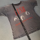 Vintage Original Rush World Tour 1980 Concert Band T-shirt Permanent Waves