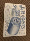  b  Victorian Trade Cards  J p  Coats