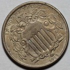 1866 Shield Nickel - Us 5c Coin