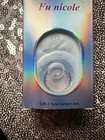 Fu Nicole Soft 3 Tone Contact Lens Case Kit  Pink  Compact Travel Size