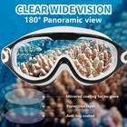 Dcrwvcton Adult Swim Goggles 2 Pack Anti-fog Leak-proof Clear With Ear Plugs