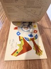 Vintage 1950s Capt  Quick s Flying Saucers And Rocket Ships Punch Out Book Unpun