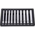 Astro Pneumatic 4110  10-pc  3 8  Drive Extra Deep Metric Socket Set New