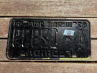 1967-68 Florida License Plate 4 12839 Pinellas County