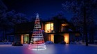 19 5  Twinkly Light Christmas Tree Rgbw  1000l  Pole Not Included  Wifi  App