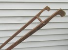 Vintage  Planet Jr  Cultivator Single Wheel   Duck Feet Cultivators Wd Handles