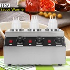 240w Toppings Bottle Warmer Electric Chocolate Sauce Warmer Hot Cheese Dispenser