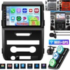 For Ford F150 2009-2014 Apple Carplay 9  Car Stereo Radio Gps Navi With Camera